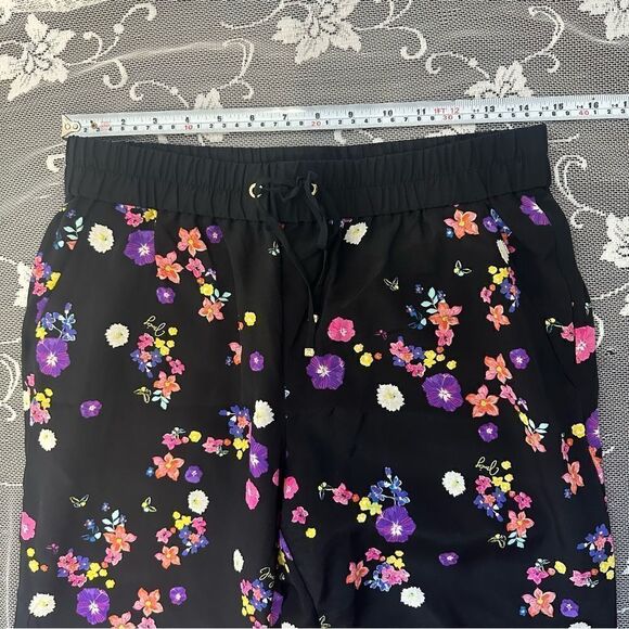 Juicy Couture 100% Silk Floral Joggers Sz Small - Picture 11 of 15